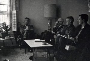 Merton Spiritual Roots photo-Ferry, Muste, P. Berrigan, Cornell